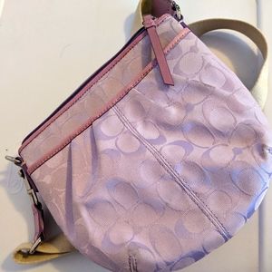 Small coach purse with shoulder strap